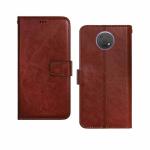 Mobiclonics Vintage Flip Cover For Vivo Nokia G10 - Brown