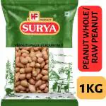 HF, Surya 1kg Peanut Whole | Raw peanut | Ground Nut | 100% Natural| Best Whole Spices