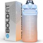 Boldfit Gym Gallon Bottle for Men 2 Litre water bottle for Gym Workout - ( Blue Orange )