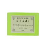 ROCKSIDE Khadi Fresh Flower Aloevera Herbal Soap (Set of 3)