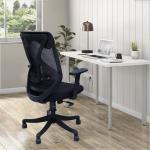 Classela Hector Medium Back Ergonomic Revolving Office Chair Black