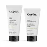 Curlin Curly Hair Shampoo (200g) + Conditioner (150g) - Pack of 2