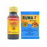 HERBSHD Ayurvedic PARALITOL oil 50ml & RUMA-T 760 capsule(combo pack)