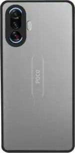 Wellwell Book Cover for POCO F3 GT (Black, Grip Case) | Back Cover | Black Mobile Cover | Plastic Mobile Cover | Back Cover | Black Mobile Cover | Plastic Mobile Cover