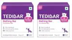 Tedibar Moisturising Baby Bathing Bar 75gx2 (Pack of 2) (Count of 4 Bars) with Skin Friendly PH|100% Soap Free | Dermatologically Tested and No. 1 Pediatrician Prescribed Moisturising Bar - By Torrent Pharma