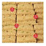 HANUMAN SAHU GAJAK UDYOG homemade Khasta Gajjak 700 Gm | Healthy Til Gud Gazzak Snacks | Ghajak | Ghazak Sweets | Jaggery Gazak | Sesame Chikki