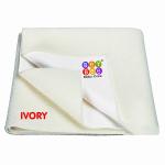 BeyBee Ivory Waterproof Baby Bed Protector 70 cm x 100 cm