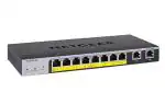 Tech- i NETGEAR 10-Port Gigabit Ethernet Smart Managed Pro PoE Switch (GS110TPP) - with 8 x PoE+ @ 120W, Desktop/Wall Mount