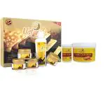 Natural's Care For Beauty Gold Facial Kit 325gm, Haldi Chandan Bleach Cream 350gm Combo Pack (Pack Of 2)