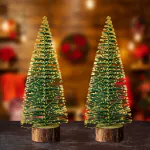 Specialyou.in 2pcs 12 inch Mini Artificial Small Tabletop Christmas Tree for Home Office Decoration Artificial Tabletop Decorations, Small Christmas Tree Tabletop Decoration