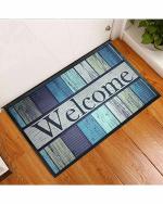 Status 3D Printed Digital Floor Door Mats in Home Decor Rubber Border Doormat with Anti Skid Backing Washable Dirt Trapper (58 x 38 cm) (Multi #22)