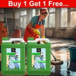 BLISS & BLUSH Floor Cleaner Liquid green 10Liter Kills 99% germs | Vitrified, Ceramic, Marble & Granite Floor Cleaner
