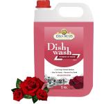 Kyara Dreams Dishwash With Rose For Kitchen Cleaner Dish Cleaning Gel 5L (Rose)