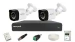 Impact by Honeywell I-Mkit4ch-5 4 Channel 1 Tb Cctv Security Camera Kits (White And Black)
