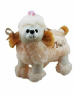 Tickles Plush Cute Mini Sheep Lightweight Stuffed Toy 22 cm 3Y and Above