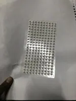 REDGE for Craft 5 mm, Half Cut Pearls (Moti), Used in Dresses, Scrap Booking, Wedding Trays Making Art and Craft Set of 200 Beads