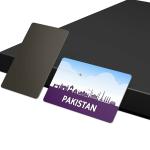 Dhcrafts Purple Acrylic Pakistan Printed Fridge Magnet, 8.6 X 5.4 Cm