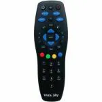 SJ24 MOBILE HOSPITAL Tata Sky Black Remote Control Compatible with DVB-T Boxes with 2 Batteries