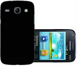 S-Hardline Samsung Galaxy Core I8262 Black Silicone Flexible Soft Pudding Case