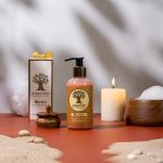 ATARSTORY Stardust Luxury Shower Gel | Liquid Shower Gel crafted with Natural Oils for Glowing Skin | Suitable for all skin types | Body Wash for Women & Men | 200 ml