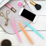 NEPROENT Eyebrow Razor, Dermaplane Razor, Dermaplaning Tool, Face Razors for Women,Facial Hair Shavers with Precision Cover, Facial Hair Remover for Women (pack of 9)