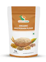 Organic Sapphire Foods Atta with Multigrains Flour with High Fiber for Healthy Gut and Healthy Life (1Kg)