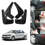 Oshotto Mud Flap (O.E.M Type) Compatible with Volkswagen Vento Old -2010,2011,2012,2013 (T-I) (Set of 4)