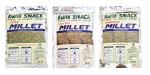 Kwik Snack Combo Pack of 3 - Little , Foxtail & Barnyard Millets Unpolished Pouch ( 400 GM Each)3 x 400 GM = 1200 GM