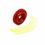 Sadaiv Nipun Dil Se Seva Aluminum Alloy Grass Trimmer Head with 4 Cables Brush Cutter