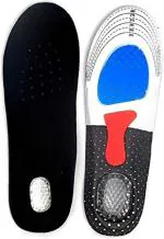 Comfortinglives Multicolour Silicone With Medial Arch Sports Shoe Insole For Men And Women