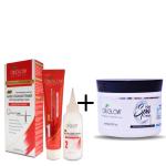 Oxyglow Herbals Hair Spa Cream 500 Gram And Hair Straightener With Neutralising Cream 200Ml (Pack Of 2)
