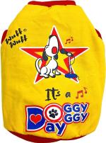 WUFF-WUFF Yellow Fleece T-Shirt