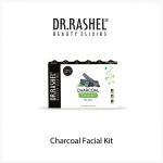 Dr.Rashel Charcoal Facial Kit Skin Detox with SPF 15 Natural Extract, Parabean Free Suits All Skin Type
