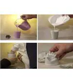 Pmw - 3 D Moulding Powder 900 G - Casting Powder 1 KG - Kit for Hand and Foot Casting