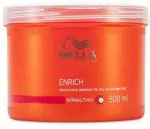 Wella Professionals Professional Enrich Moisturizing Treatment mask 500ml for Dry & Damaged Hair (500 ml) Acti Biotic