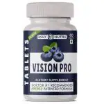 DAILY NUTRA Vision Pro Complete Eye Care Solution With Doctors #1 Recommended AREDS 2 Patented Formula || Lutein, Zeaxanthin, Bilberry, Vitamin E, Copper And Zinc Supplement - 60 Veg Tablets