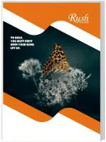 Rush Note Books Pack of 6 A4 Notebook Ruled (120 Pages) - Pack of 6