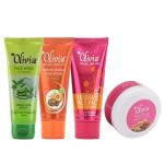 Olivia Daily Skin Treatment Kit Combo Pack Instant Glowing-Face Wash,Face Scrub,Face Pack,Cream