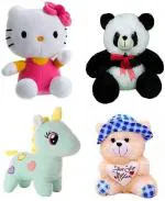 Kashish Trading Company soft kitty,PB,G-unicorn with BBC (25-30cm) - 30 cm (Multicolor)