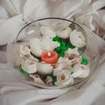 The Purple Tree Decorative Glass Urli Bowl (Pack of 1, 7 inch) Decorative Bowl for Floating Flowers and Tea Light Candles Home , Traditional Urli Bowl , Diwali Urli , Gift for Diwali, Terrarium, Planter