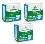 CAREAGE Premium Adult Diapers Large Waist Size (31