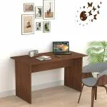 Weston Engineered Wood Study Table Office Desk Laptop Table (Walnut) (D.I.Y)