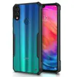 COBERTA Back Cover for Redmi Y3 Back Cover Case - Black Transparent