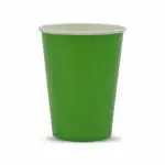 LK Paper Cup Crafted With 100% Paper Cup Disposable Nature-Friendly Coffee And Tea Cups For Party, Hot and Cold Beverages (Pack Of 50pcs, Green, 250ML)