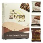 Loyka Almond Brittle Assorted (Classic, Coffee, Brownie) 204gm-12pcs Box