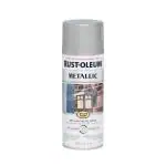Rust-Oleum STOPS RUST 7277830 Metallic Spray Paint MATTE NICKEL, 312 grams