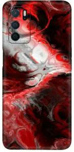 instyler Oppo A16 Matte Vinyl Patterns Printed Mobile Skin Sticker with Scratch Resistant Lamination