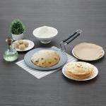 RBGIIT Hard Anozied Roti Paratha Phulka Tawa, 27.5 cm Diameter with Riveted Sturdy Handle - 5.25 mm Thickness, RC-58