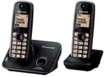 Panasonic KX-TG3712SXB Black Cordless Landline Phone