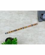 Adilakshmi Toys Etikuppaka Hand Made Wooden Flute Small Muilticolour 17inch - Home decor
